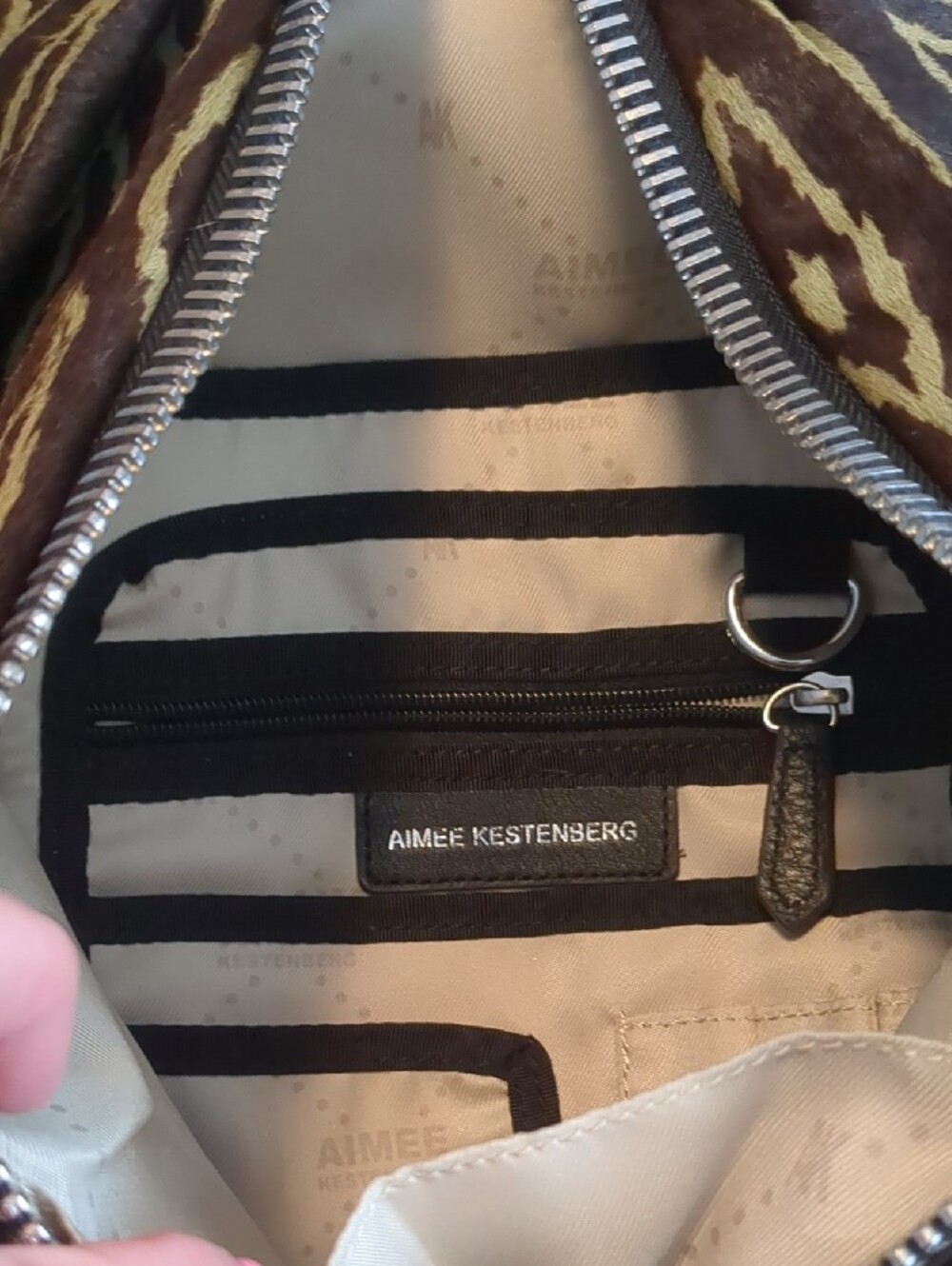Aimee Kestenberg Calf Hair Backpack - Picture 5 of 6